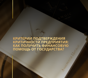 Критерии подтверждения критичности предприятия: как получить финансовую помощь от государства?