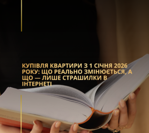 Купівля квартири з 1 січня 2026 року: що реально змінюється, а що — лише страшилки в інтернеті