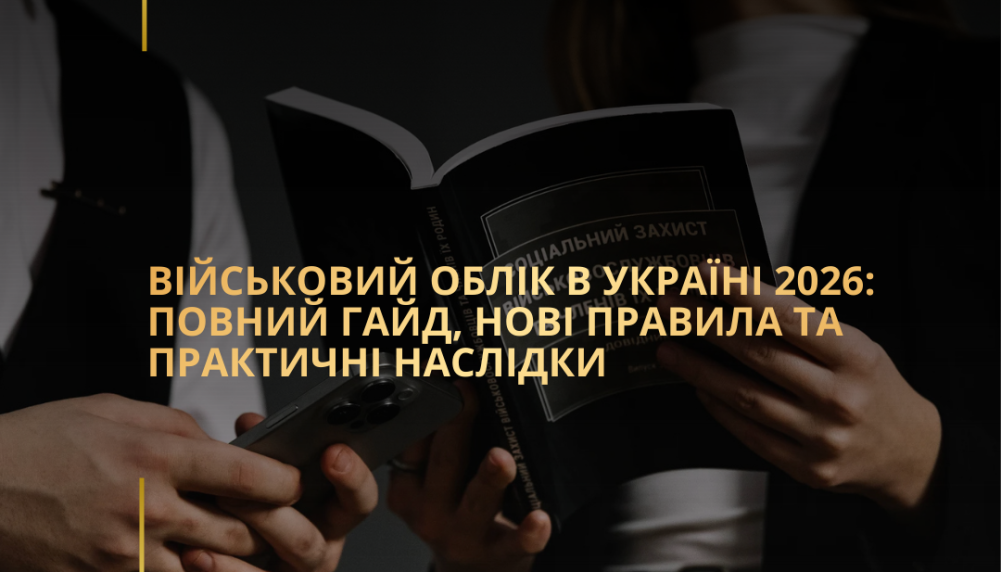 Військовий облік в Україні 2026: повний гайд, нові правила та практичні наслідки