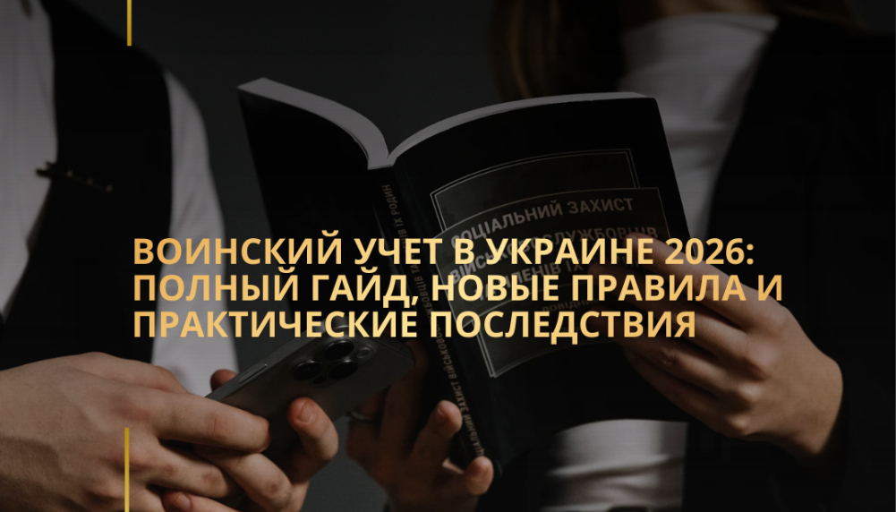 Воинский учет в Украине 2026: полный гайд, новые правила и практические последствия Воинский учет в Украине 2026: полный гайд, новые правила и практические последствия