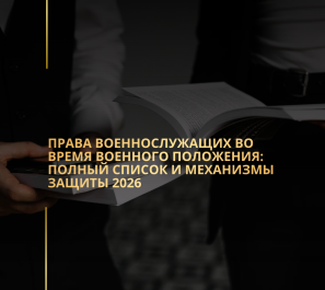 Права военнослужащих во время военного положения: полный список и механизмы защиты 2026 Права военнослужащих во время военного положения: полный список и механизмы защиты 2026